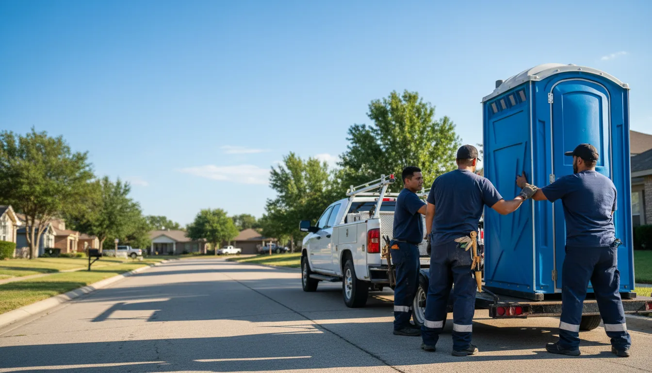 Portable Toilet Rental in Gallaway, TN near me